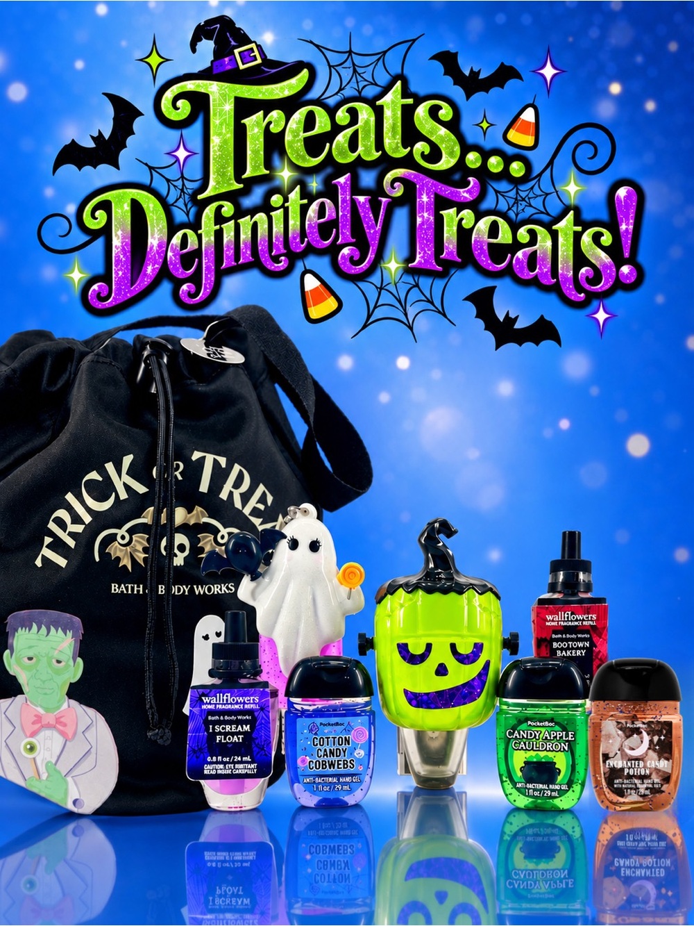 Bath & Body Works Halloween Enchanted Candy Potion Trick or Treat 8-Pc Set